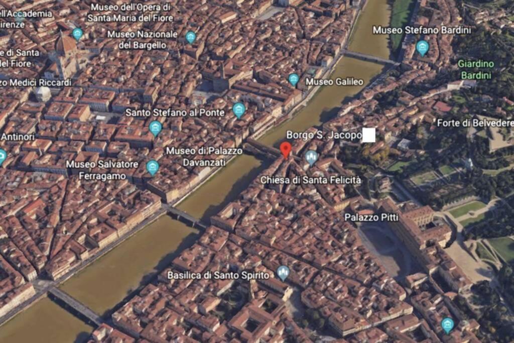 佛罗伦萨Ponte Vecchio-Newly Restyled Flat公寓 外观 照片